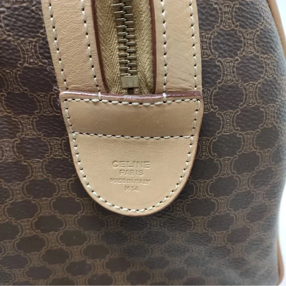 CELINE Hand Bag Brown PVC - Picture 8 of 8